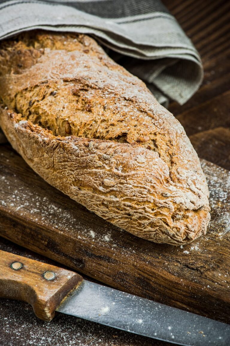 Unser Brot wird täglich frisch gebacken
