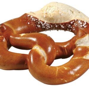 Laugenbrezel XL geschnitten