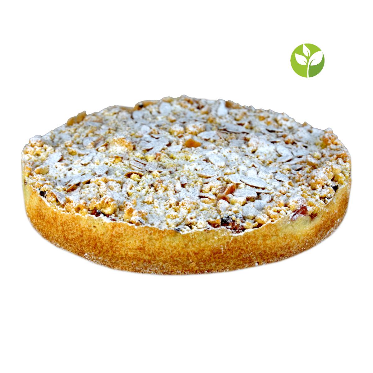 Apfel Rhabarber Streusel vegan